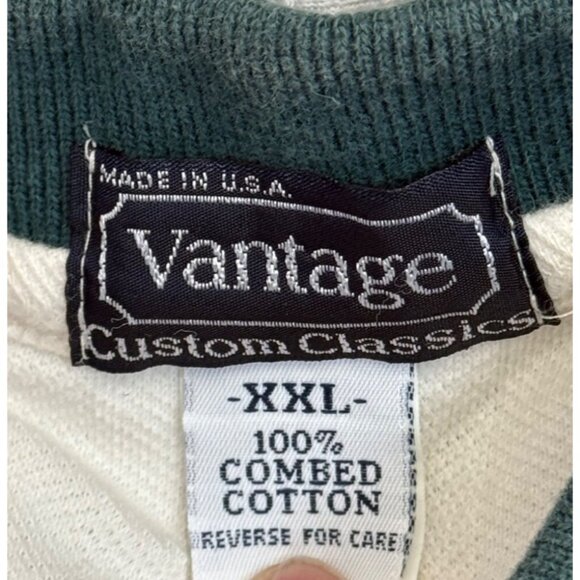 Vintage Pioneer Hi-bred Polo by Vantage Custom 100% Cotton Shirt Mens XXL 2XL - Picture 4 of 16